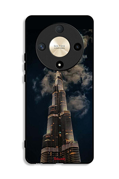 Tolwak Honor X9b Protective Case Cover Burj Khalifa In Night