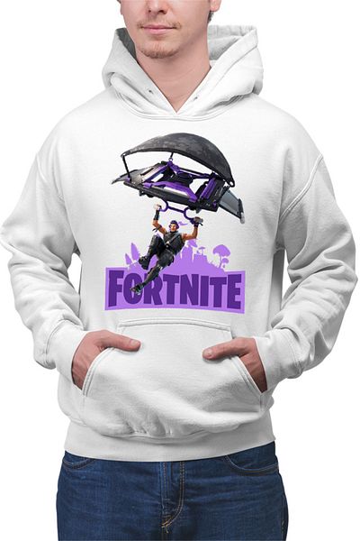 OEM Men's Hoodie Fortnite Launcher Airplane Map Shooter