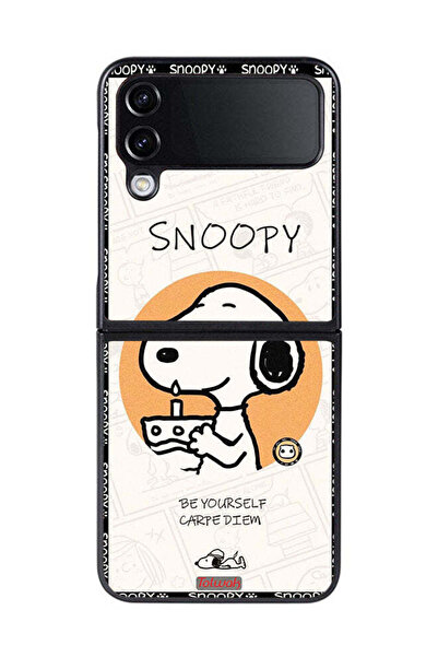 Tolwak غطاء حماية لهاتف سامسونج جالكسي زد فليب 4 بتصميم سنوبي كن نفسك