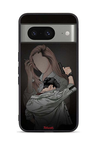 Tolwak Google Pixel 8 Protective Case Cover Gang Of Couple