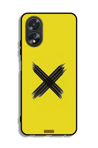 Tolwak Oppo A38 Protective Case Cover X Pattern