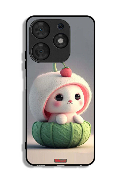 Tolwak Tecno Spark 10 Pro Protective Case Cover Cute Little Rabbit