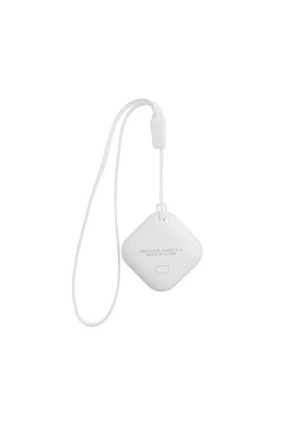 divendi-ro Dispozitiv de localizare GPS, cu curea, plastic, 3x3 cm, alb