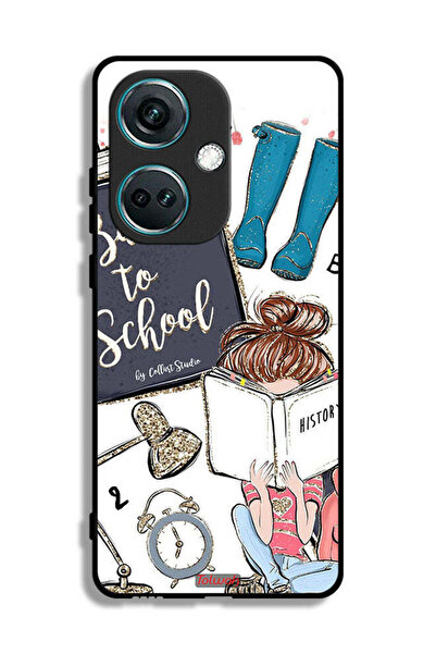 Tolwak غطاء حماية OnePlus Nord CE3 - فتاة مدرسية تقرأ التاريخ