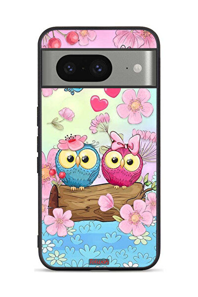 Tolwak غطاء حماية لجهاز Google Pixel 8 برسومات بومة لطيفة