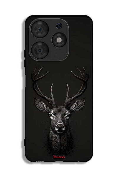 Tolwak غطاء حماية من تكنو سبارك 10 برو بتصميم غزال رقمي