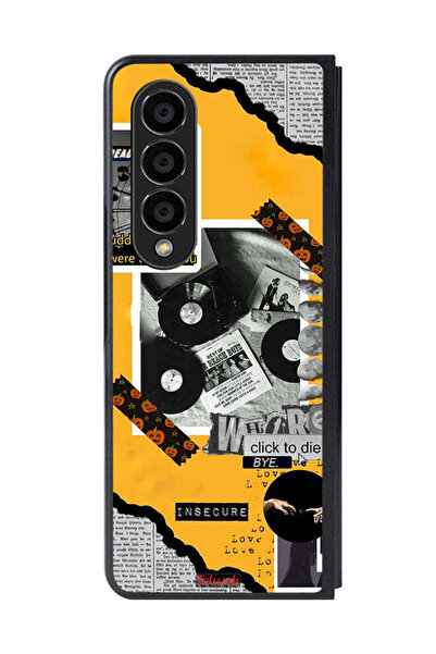 Tolwak غطاء حماية لهاتف سامسونج جالاكسي زد فولد 4 "كل الأغاني كانت عنك"