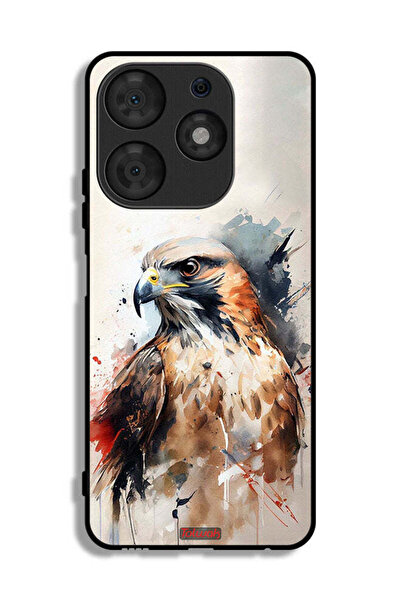 Tolwak غطاء حماية لهاتف تكنو سبارك 10 برو بتصميم نسر تجريدي