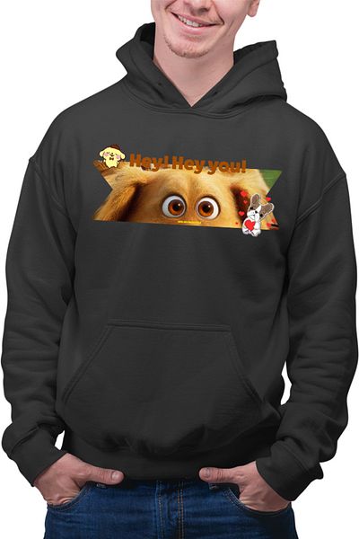 OEM Hanorac Barbati Dug Days Play Hey Doggie Curious Big Eyes