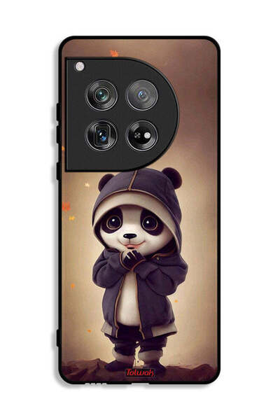 Tolwak غطاء حماية لهاتف OnePlus 12 بتصميم باندا صغير لطيف