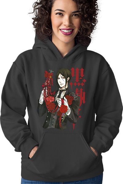 OEM Hanorac Femei Black Butler Ospatar Demon Curse Anime