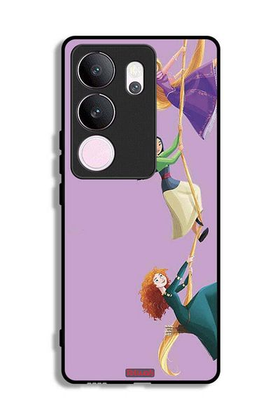Tolwak vivo V29 Pro Protective Case Cover Girls Climbing Art