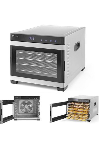 HENDI Uscător PROFI LINE 650W pentru fructe, legume, ierburi, carne, pește