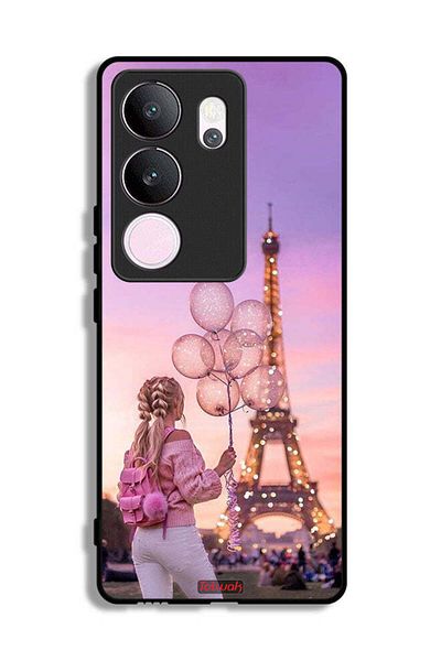Tolwak vivo V29 Pro Protective Case Cover Girl Holding Balloons