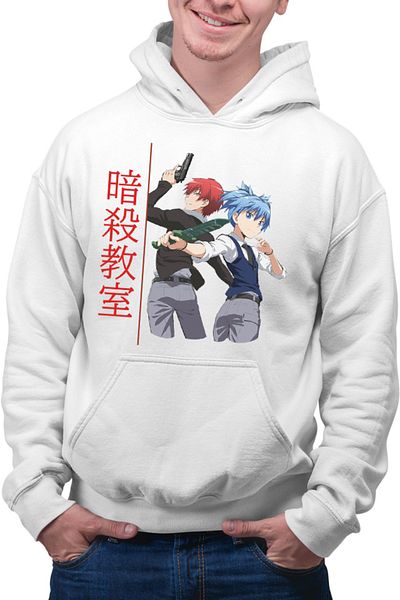 OEM Men's Hoodie Assassination Classroom Anime Drawings