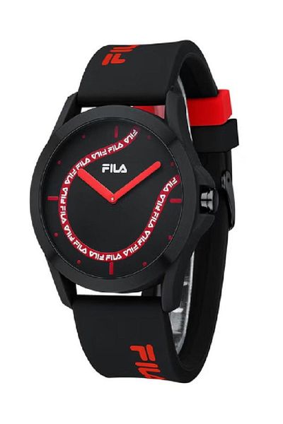 Fila Adult Unisex Analog Watch, Black 38-864-106, 43 mm