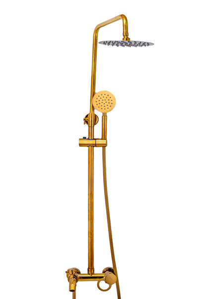 Trendy's Coloana de dus, TRENDY S, cu trei functii, gold