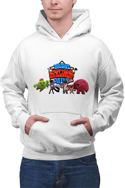 OEM Hanorac Barbati Brawl Stars Logo Heroes Battle Royale Zone Diversity