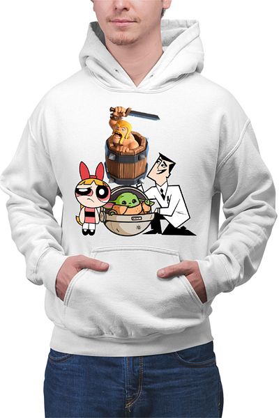 OEM Hanorac Barbati Clash of Clans Powerpuff Girls Blossom Baby Yoda