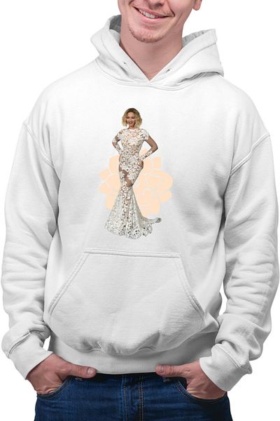 OEM Hanorac Barbati Beyonce Long Dress Stunning Lady American Song