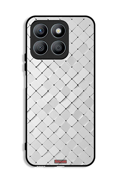 Tolwak غطاء حماية لهاتف Honor X8b بنقشة بلاط