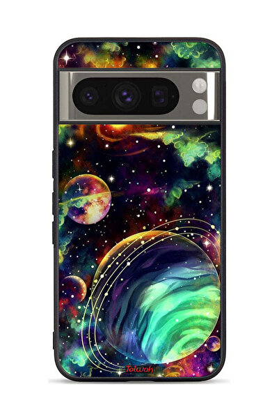 Tolwak غطاء حماية لجهاز Google Pixel 8 Pro بتصميم الكواكب