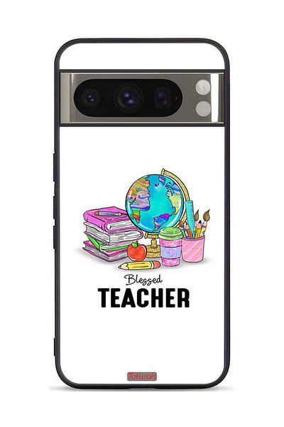 Tolwak Google Pixel 8 Pro Protective Case Cover Blessed Teacher