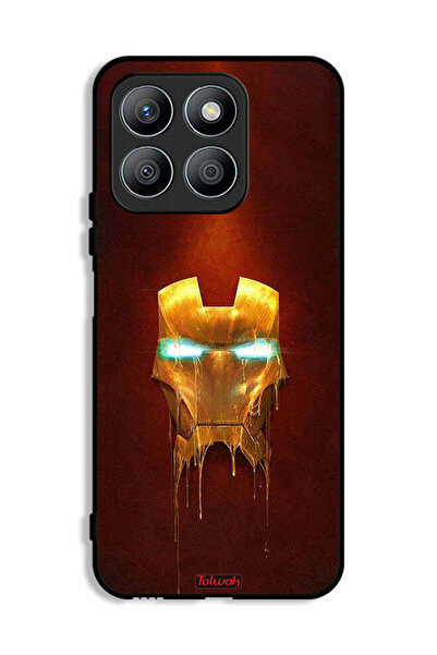 Tolwak غطاء حماية لهاتف Honor X8b من Iron Man Marvel Comics