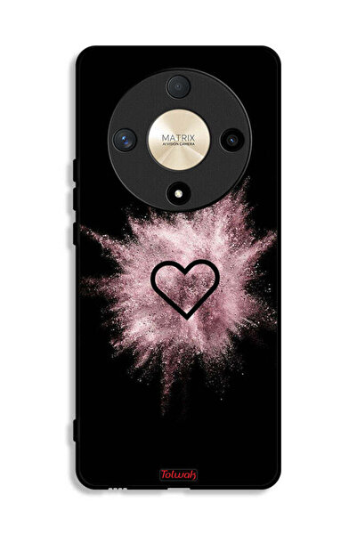 Tolwak Honor X9b Protective Case Cover Heart On Glitters