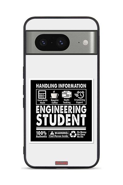 Tolwak Google Pixel 8 Protective Case Cover Engineering Student Sticker
