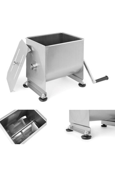 HENDI Mixer manual pentru umplut cârnați 18L 282687
