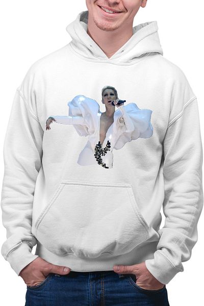 OEM Men's Sweatshirt Celine Dion Concert Movie Costume Fashion Model