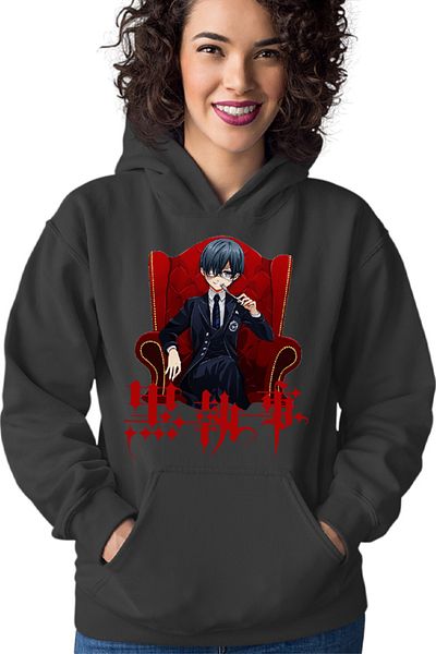 OEM Hanorac Femei Black Butler Ciel Family Manga Otaku