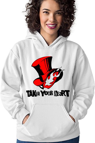 OEM Women's Hoodie Persona Evil Group Take Heart Kokoro