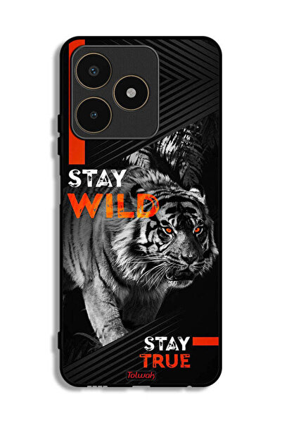 Tolwak غطاء حماية Realme C53 - Stay Wild Stay True