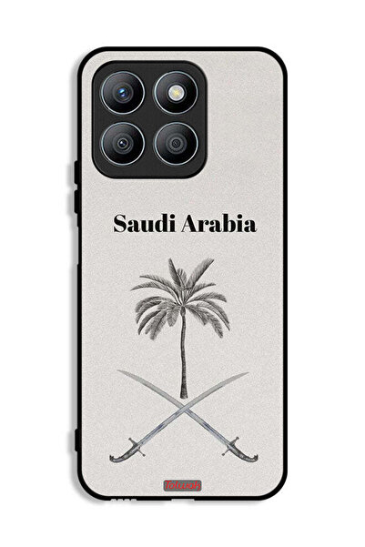 Tolwak غطاء حماية لهاتف Honor X8b - لوحة فنية لعلامة المملكة العربية السعودية