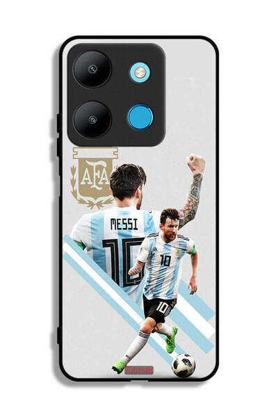 Tolwak غطاء حماية لهاتف إنفينيكس سمارت 7 برسومات ليو ميسي