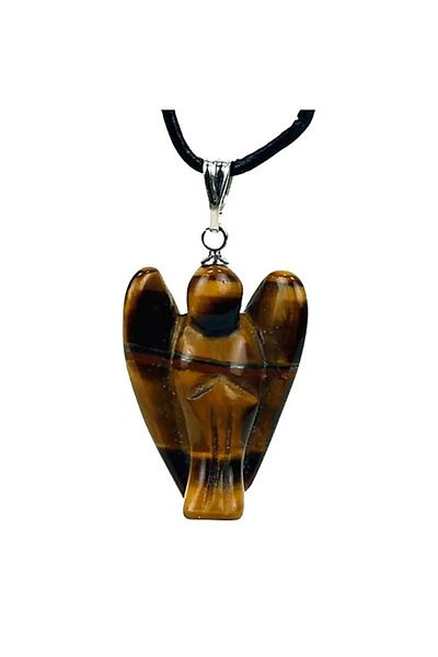 OEM TIGER EYE CRYSTAL ANGEL PENDANT