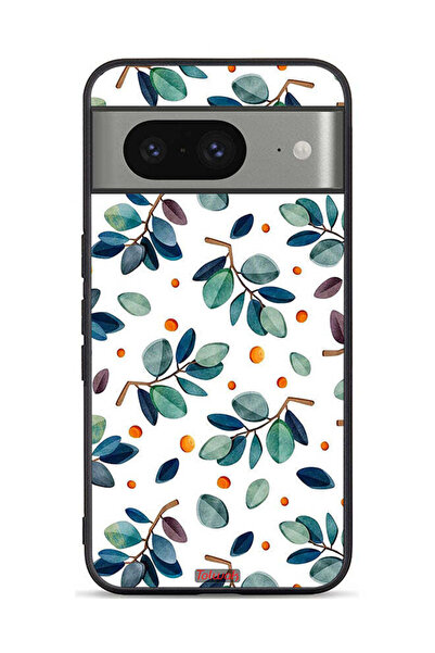 Tolwak غطاء حماية لهاتف Google Pixel 8 بأوراق الشجر