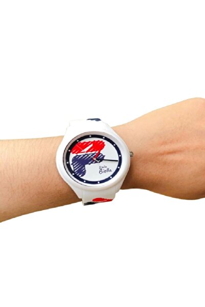Fila Adult Unisex Analog Watch, White 38-321-301, 44 mm