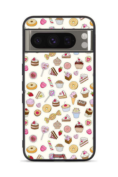 Tolwak غطاء حماية لجهاز Google Pixel 8 Pro بنمط العناصر المفضلة