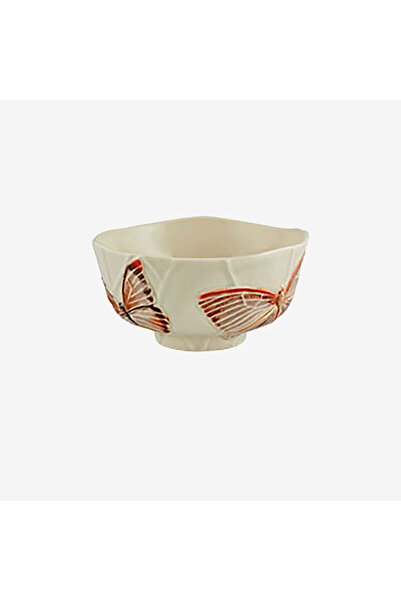 Bordallo Pinheiro Bordallo Pinherio Cloudy Butterflies White Ceramic Bowl 15 cm