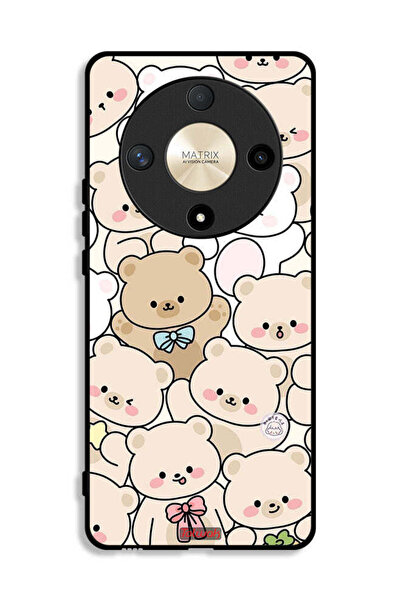 Tolwak Honor X9b Protective Case Cover Bears Pattern