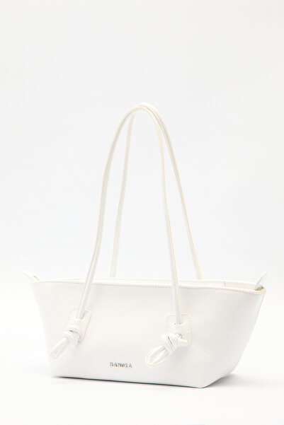 Manuka BONNIE BAĞLAMA DETAYLI ÇANTA MARSHMALLOW