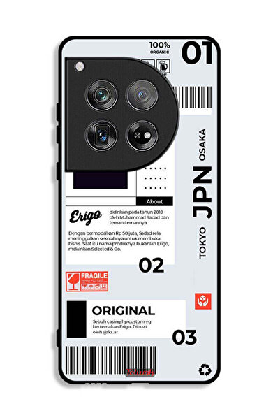 Tolwak غطاء حماية لجهاز OnePlus 12 - ملصق ياباني