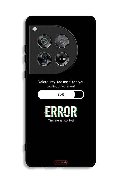 Tolwak OnePlus 12 Protective Case Cover Delete My Feelings For You