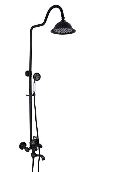 Trendy's Coloana de dus TRENDY'S, negru antichizat cu trei functii