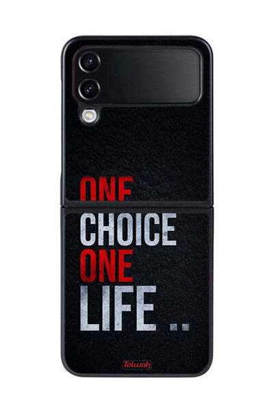 Tolwak غطاء حماية لهاتف Samsung Galaxy Z Flip 4 - One Choice One Life