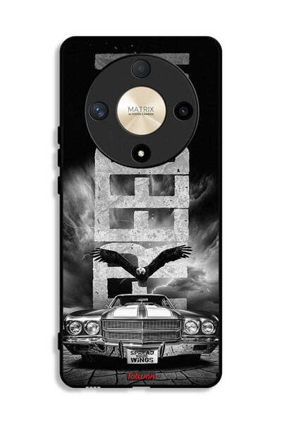 Tolwak Honor X9b Protective Case Cover Freedom Art