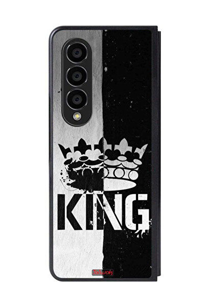 Tolwak غطاء حماية لهاتف سامسونج جالاكسي زد فولد 4 كينج فينتاج